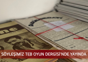 Thumbnail for the post titled: Söyleşimiz TEB Oyun Dergisi’nde Yayında